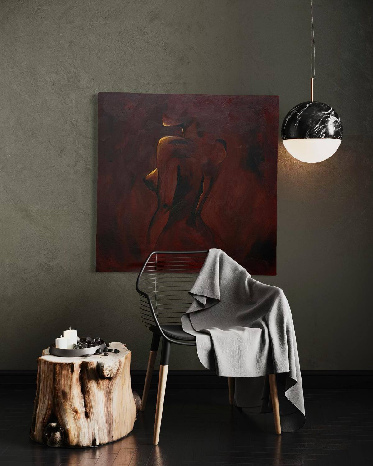 Andrea 40”x40”