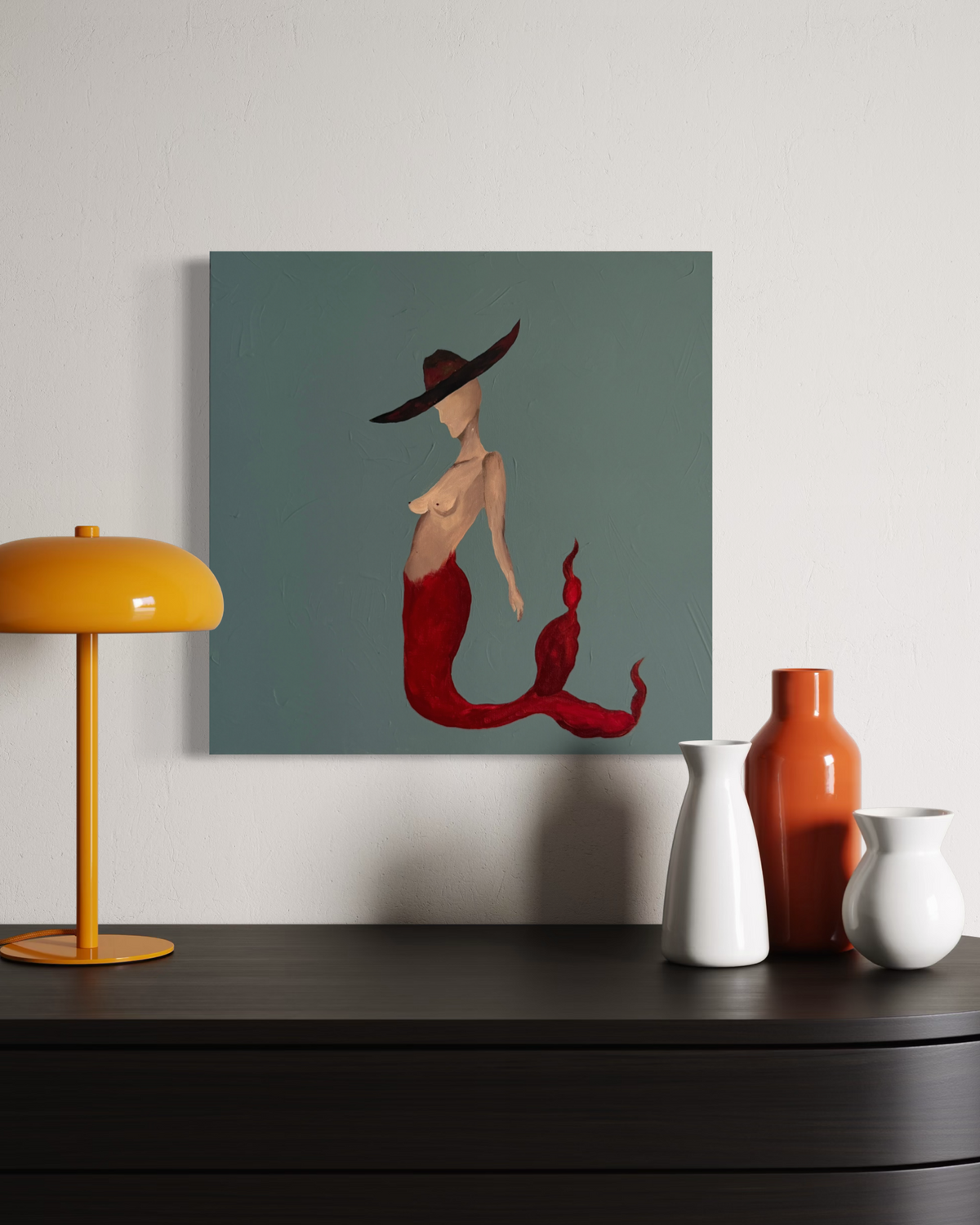 Homesick Tide 20” x 20”