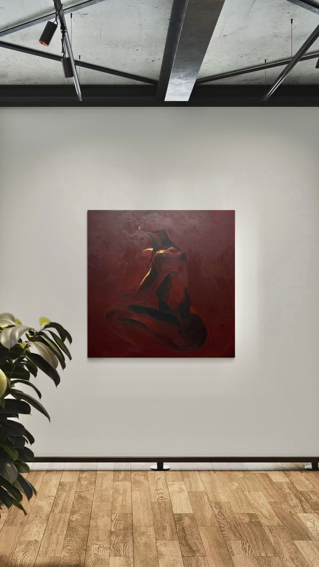 Submerged 36” x 36”