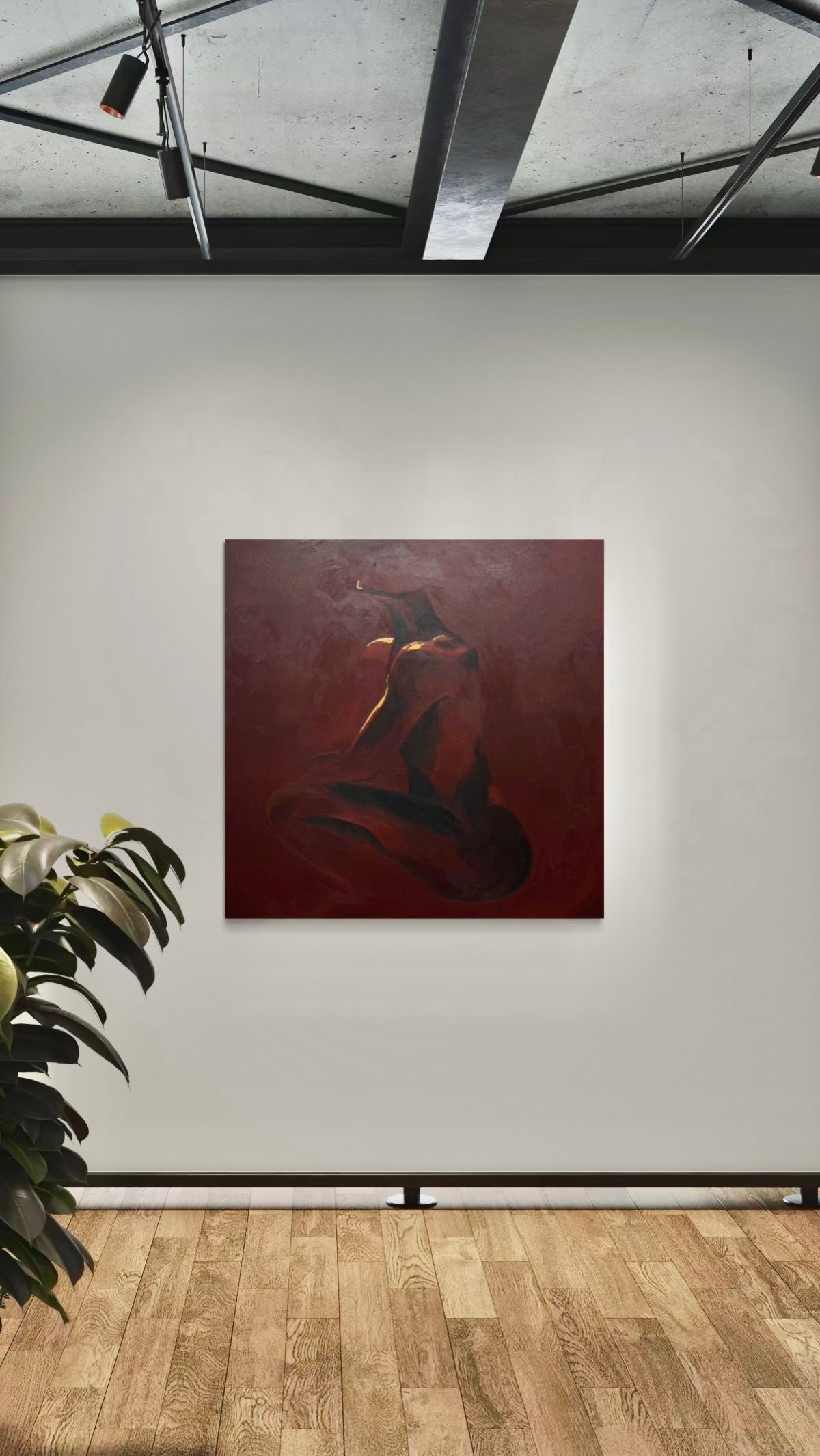 Submerged 36” x 36”